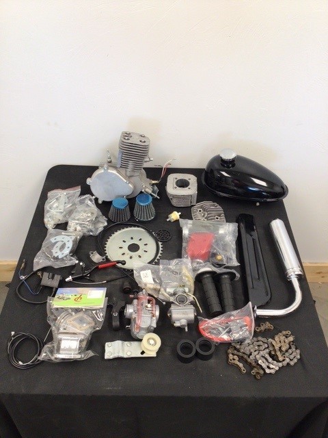 Zeda 100 Dio Engine Only-Includes Zeda 80 Dio Cylinder with Head and Accessories
