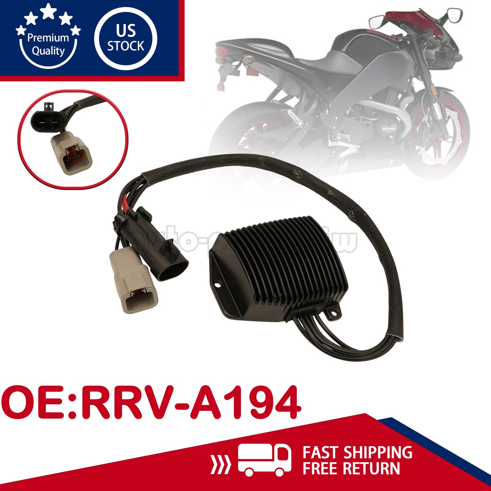 Regulator Rectifier For Buell Ulysses XB12X Lightning XB12S Firebolt X12R 04-07