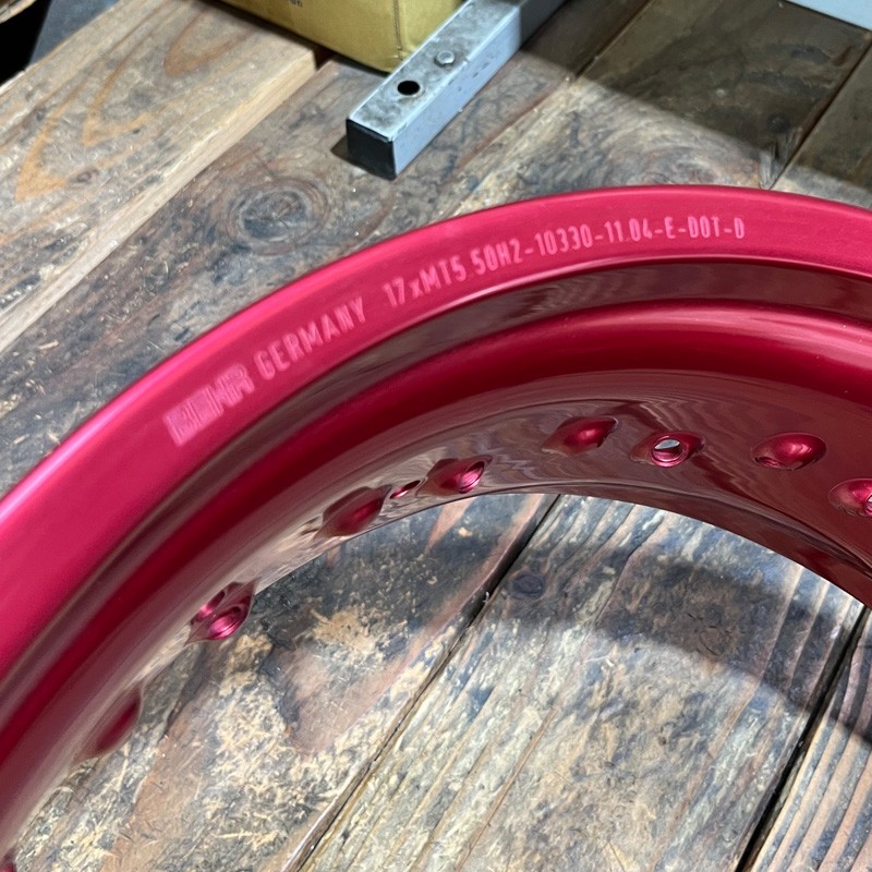 Behr German Supermoto Rim Set 16.5X3.50 / 17X5.50 36H KTM Husqvarna GasGas