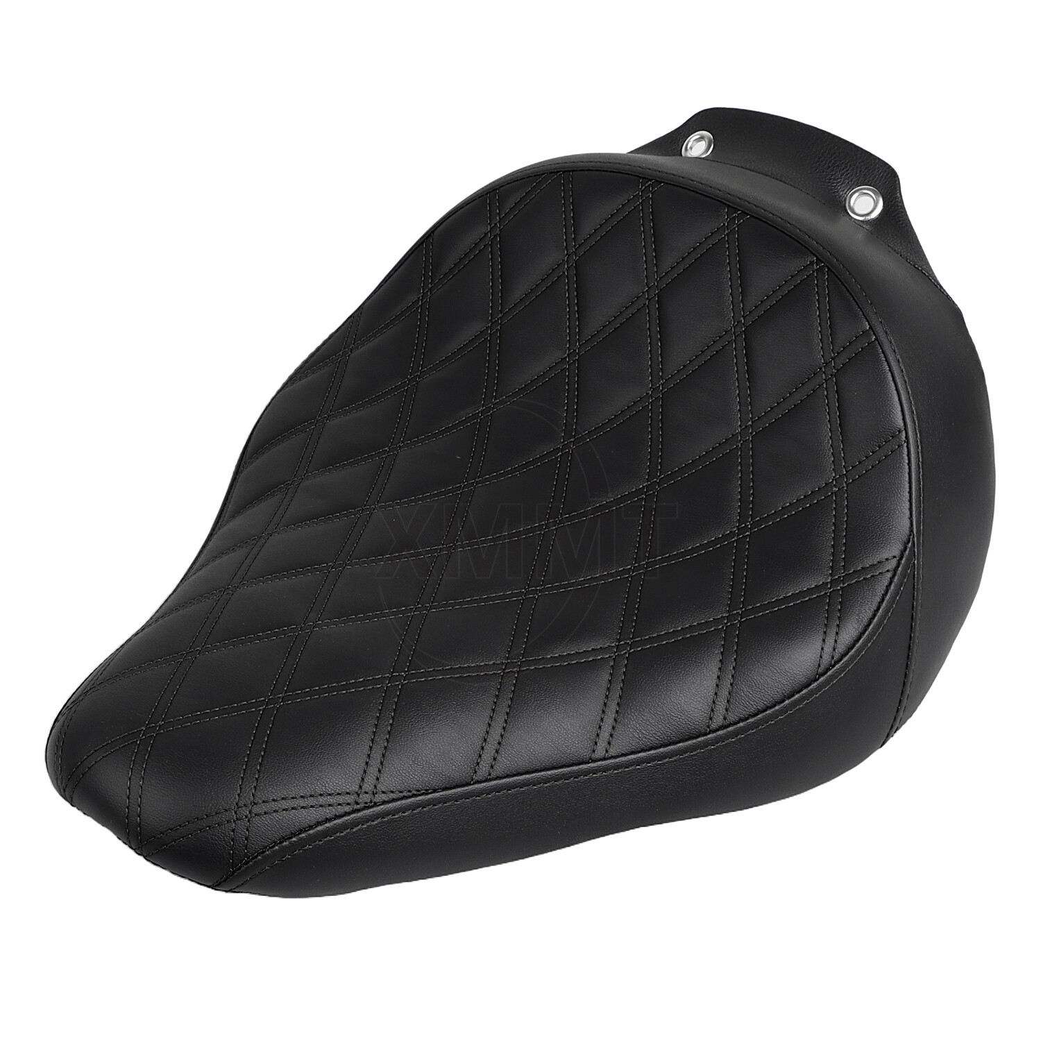 Synthetic Leather Front Driver Rider Solo Seat For Harley Fat Boy FLSTF 07-17