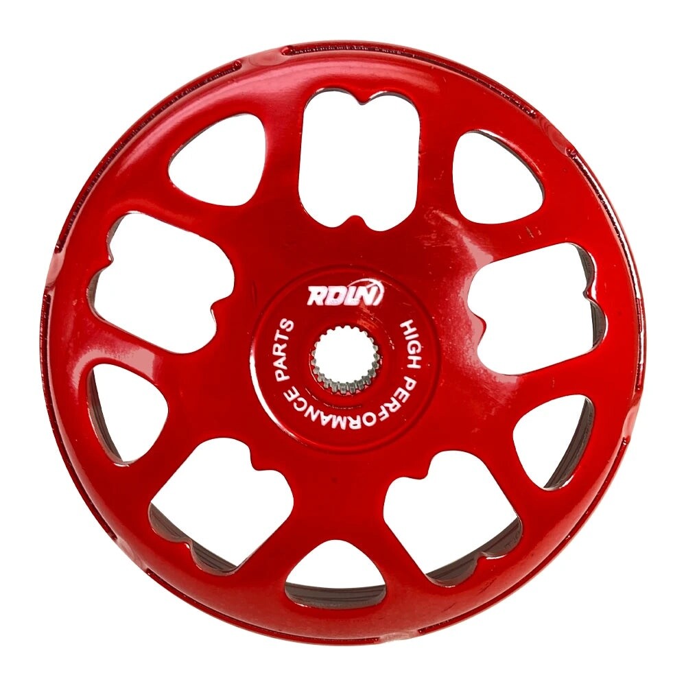 RED LINE RACING CLUTCH DRUM BELL NEW & LIGHTER* FOR QMB139 50cc – 100cc