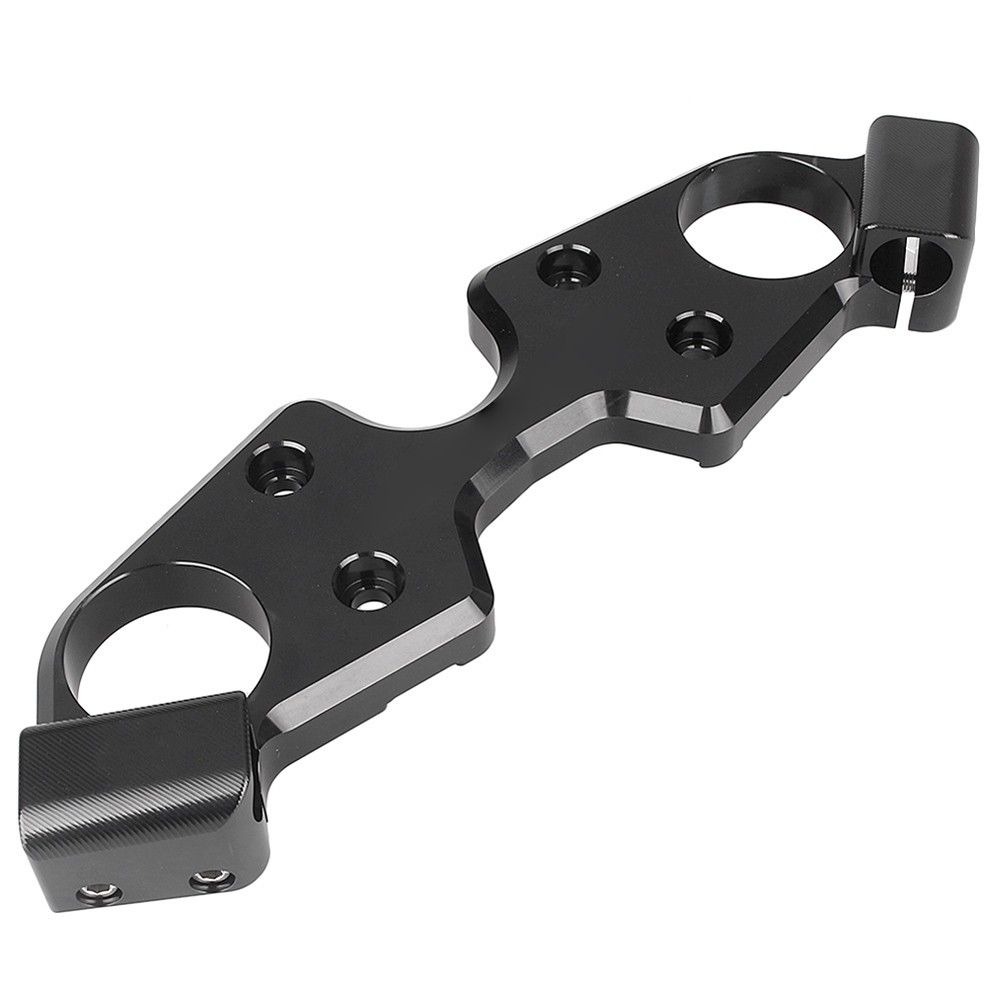 Upper Top Clamp Lowering Triple Tree Fit Suzuki GSXR 1300 Hayabusa 08-20 Black