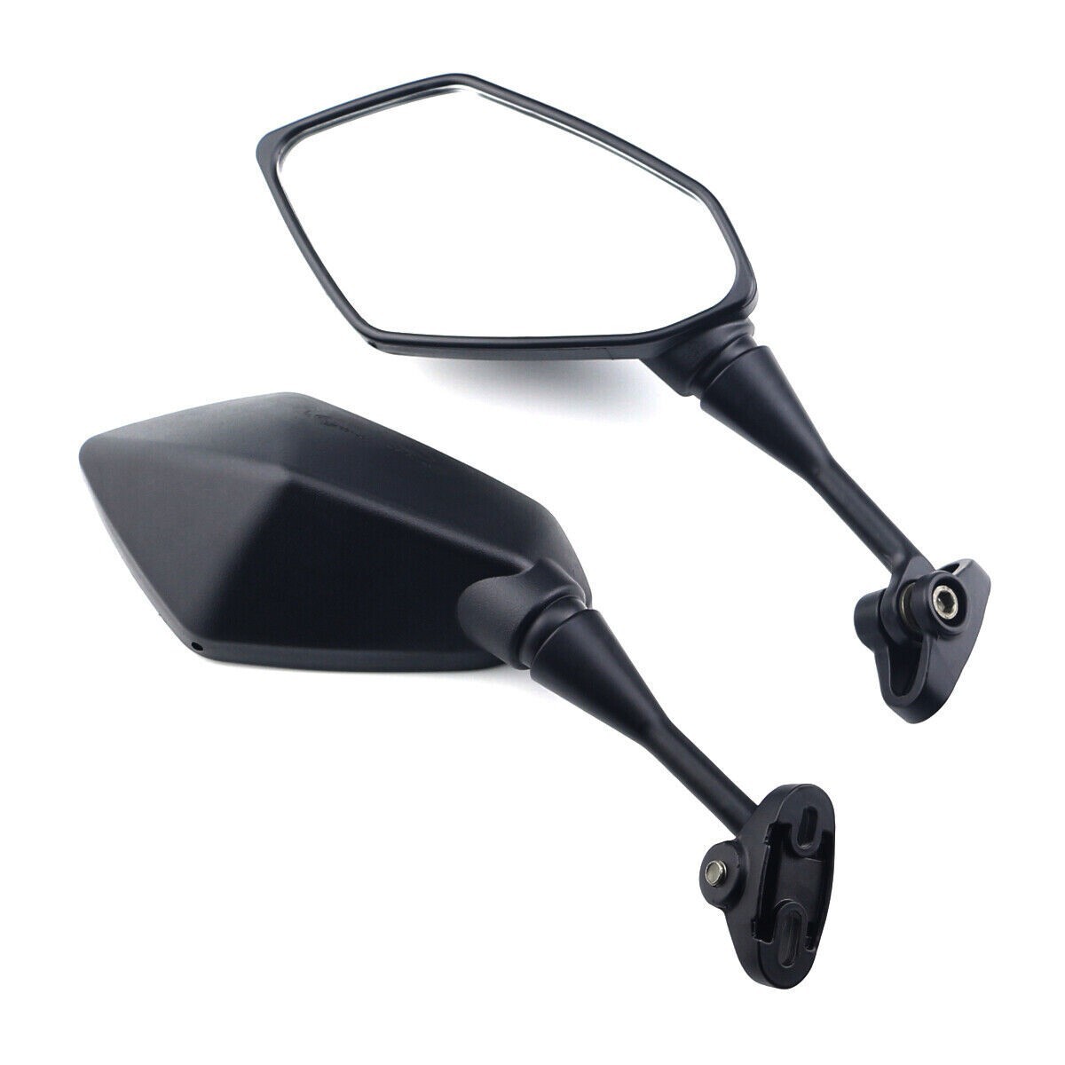 1 Pair of Motorcycle Rearview Mirrors For 2008-2012 Kawasaki Ninja 250R