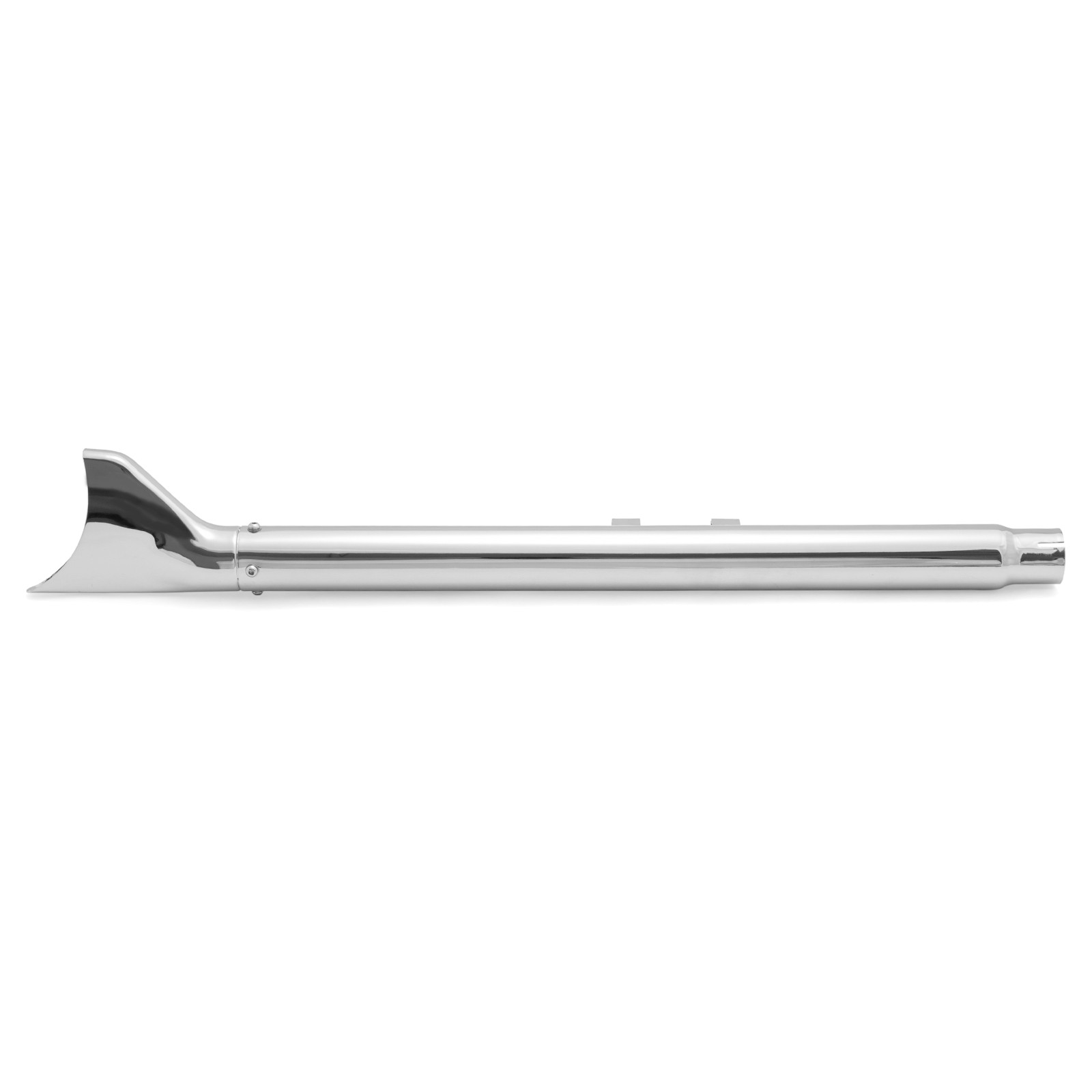 For Harley Softail Deluxe FLSTN 07-2017 2015 33IN. Fishtail Muffler Exhaust Dual