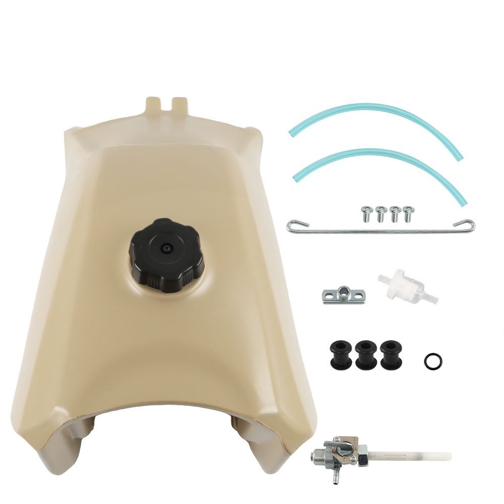 Plastic gas fuel tank fourtrax with petcock For Honda TRX300 TRX 300 93-2000