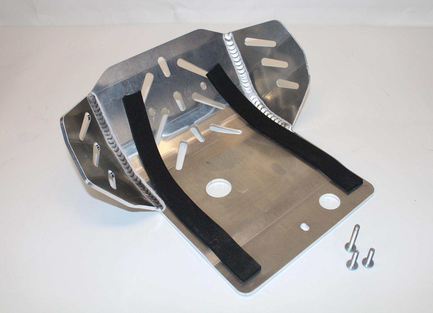 Flatland Racing Skid Plate Silver (Kawasaki KLX230 2020-2023)