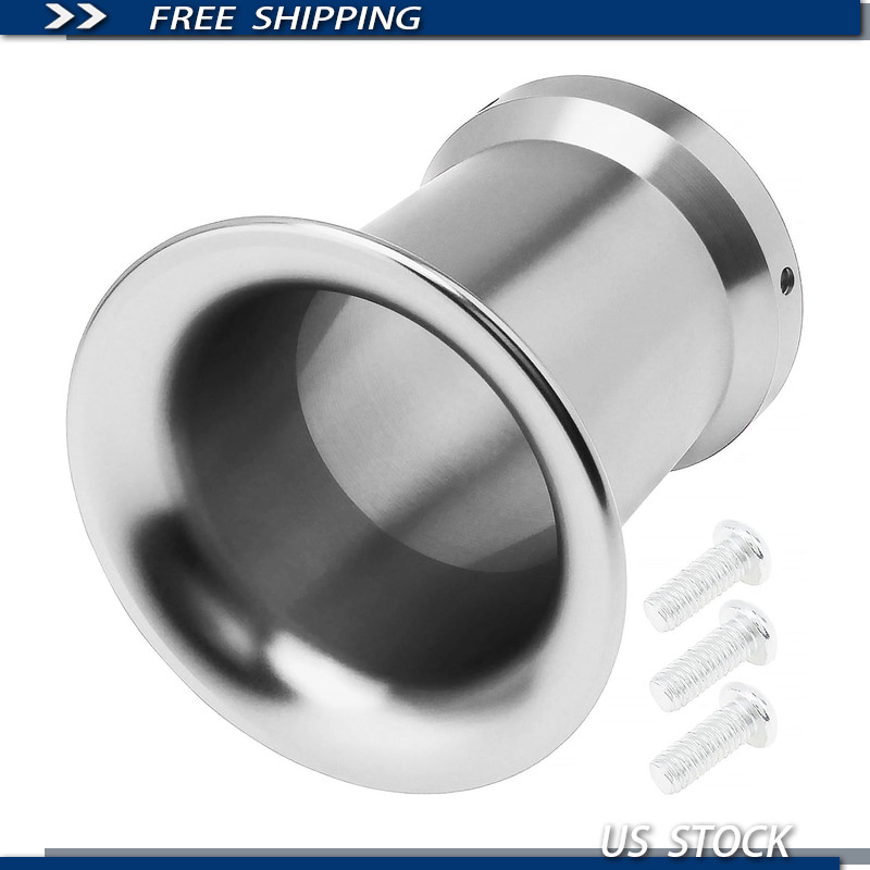 CNC Aluminum Alloy Carburetor Air Filter Trumpet, 50mm