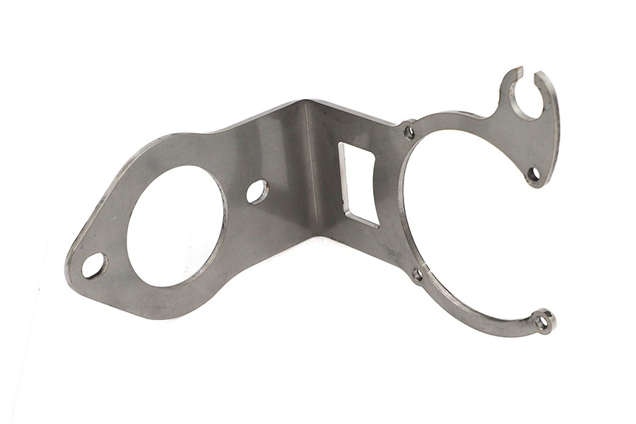CV Carburetor Mount Bracket Natural Stainless Steel for Harley-Davidson