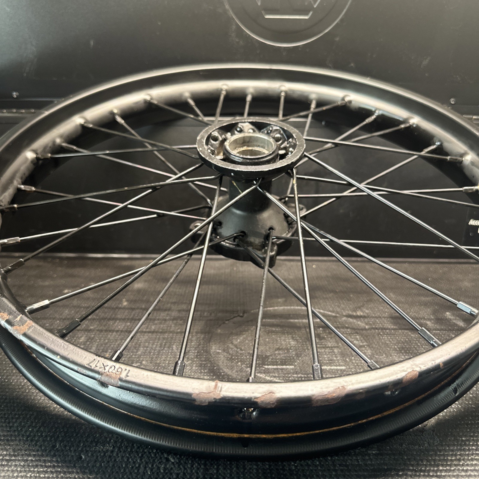 1.60×17 Front Wheel Rim Fits 70/100-17 Tire TaoTao No Bearings OEM