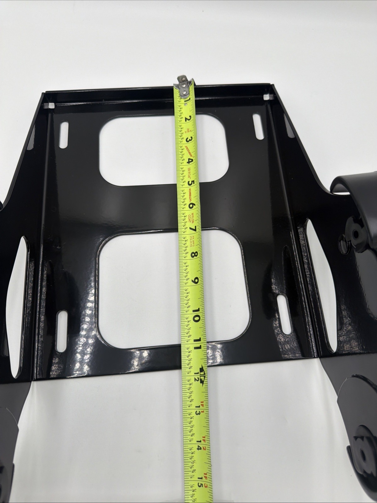 Detachable 2-Up Tour Pak Mount Rack Harley Touring 2014-2024 Black