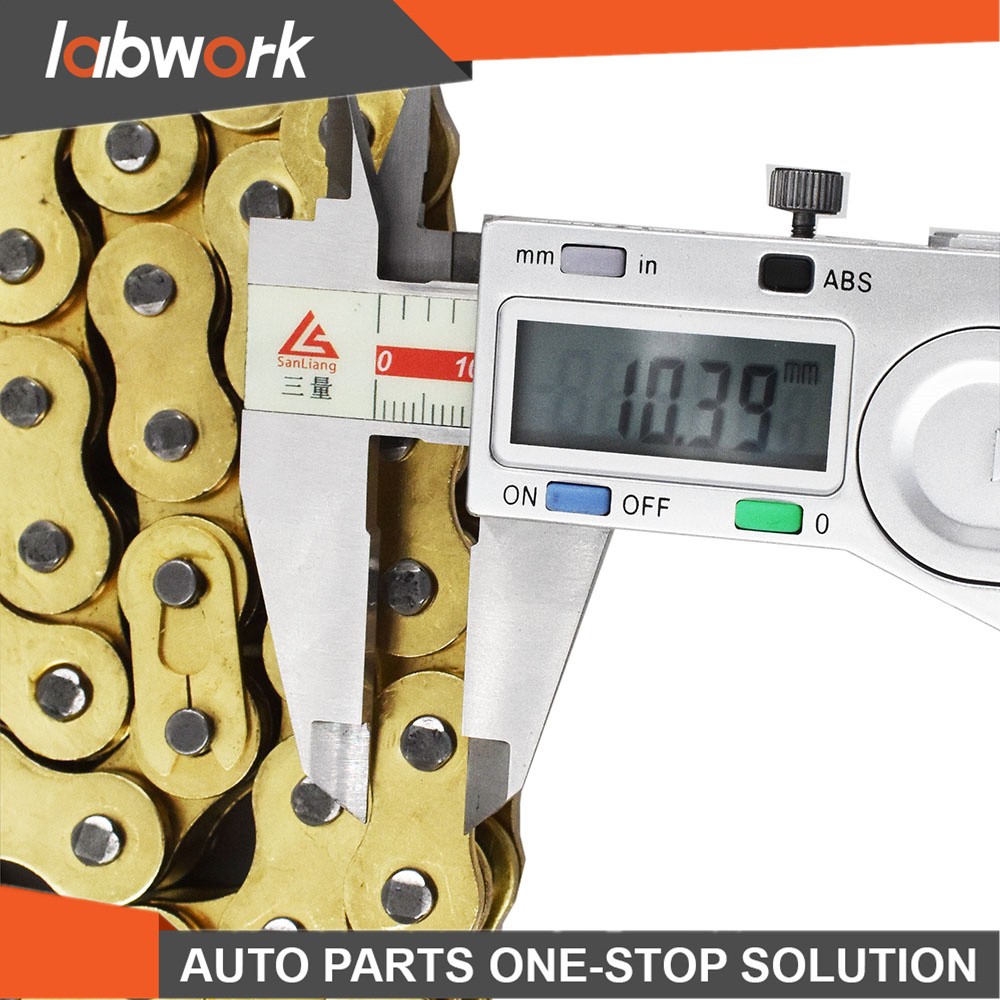 Labwork Drive Chain Gold Color-O-Ring 525-120 ATV Motorcycle 525 Pitch 120 Links