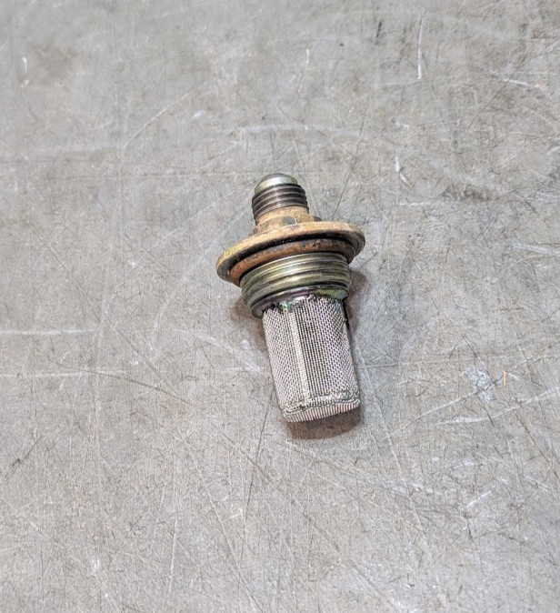 Honda XR600R Frame Oil Tank Screen Strainer Connector 1988-2000