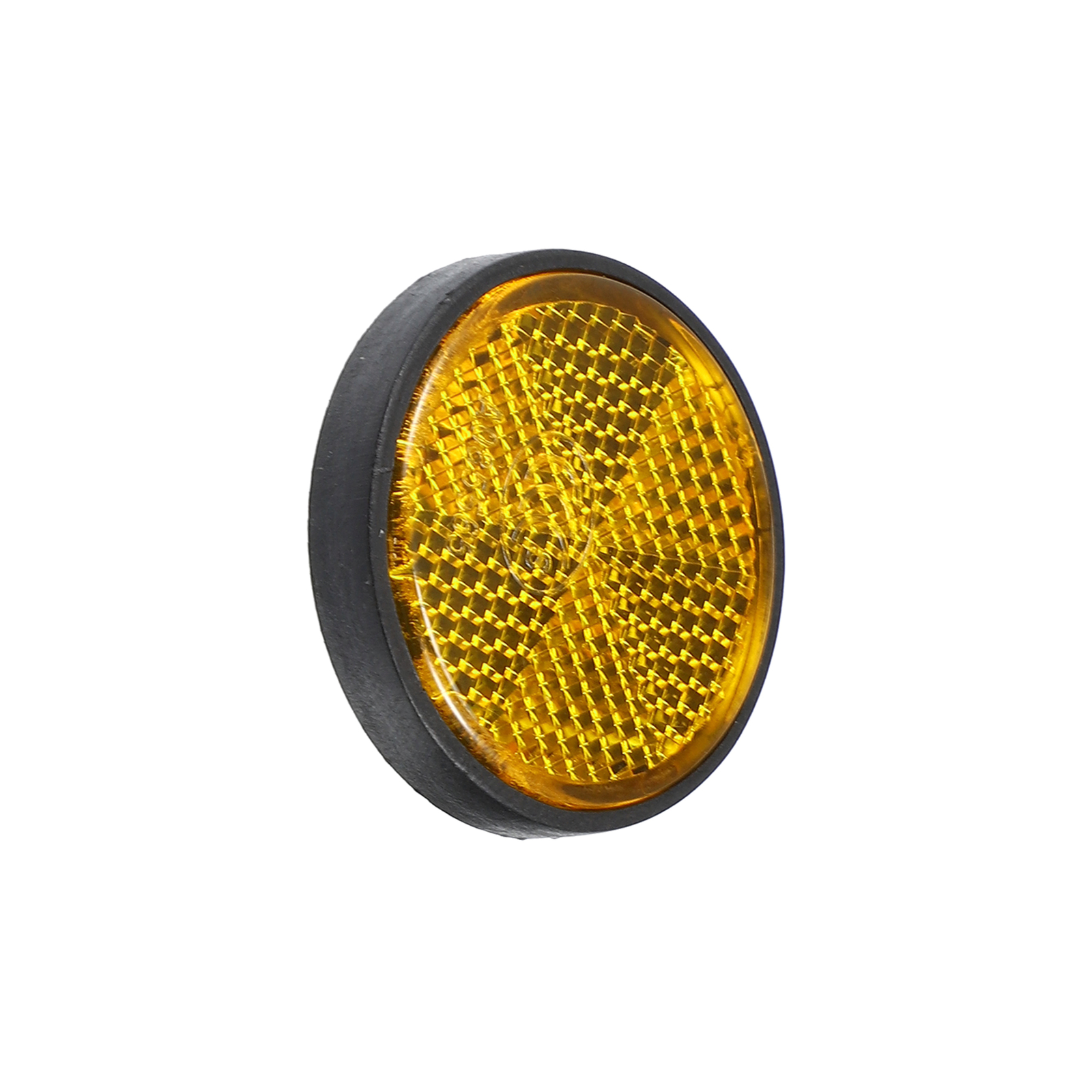 6pcs M6x1.0 Orange Screw Mount Reflective Warning Reflector for Motorcycle Bike
