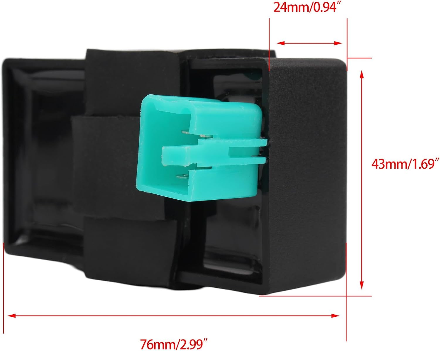 DC CDI Box 4 Pin, 50cc 70cc 90cc 110cc 125cc ATV Quad Dirt Bike