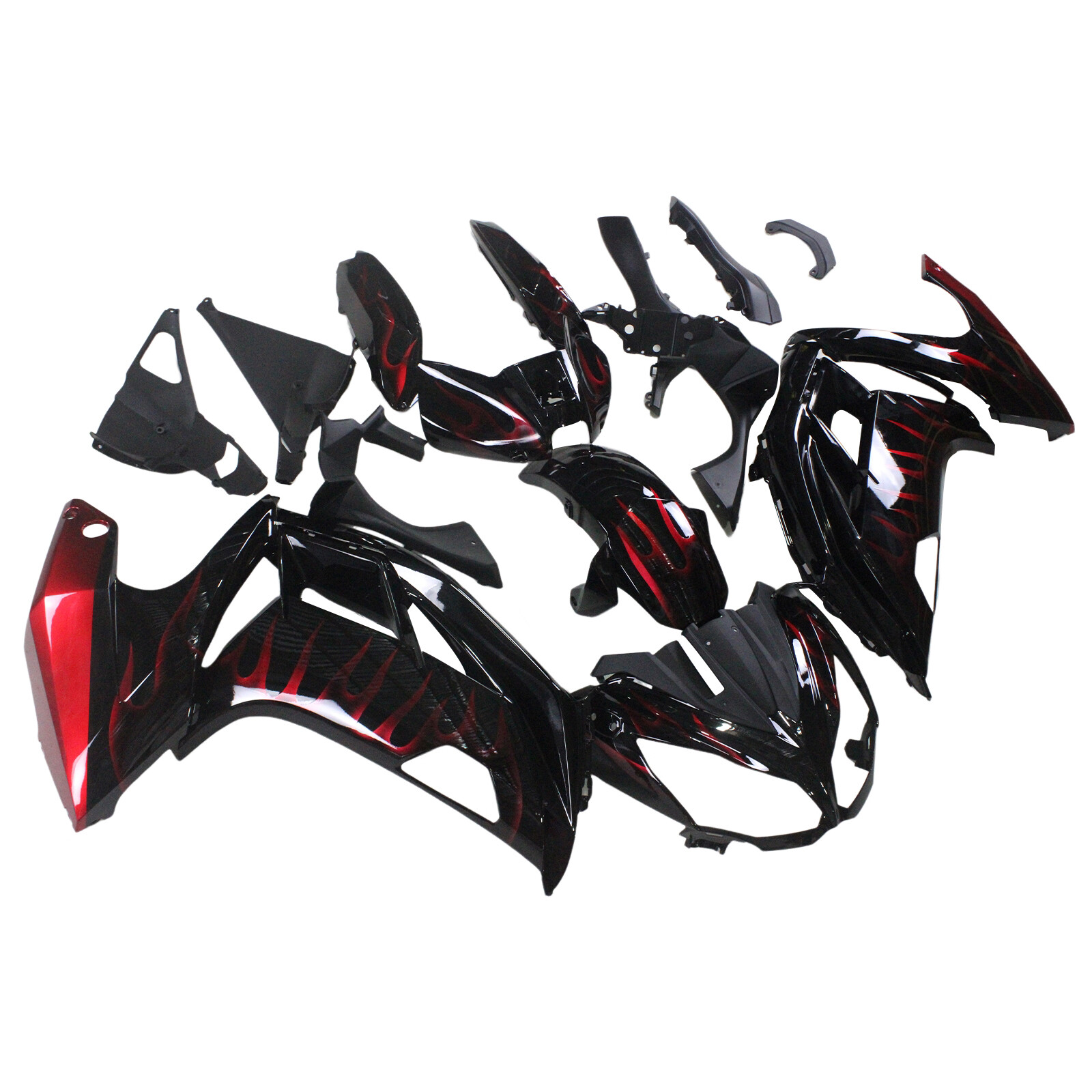 ABS Bodywork For Kawasaki Ninja 650 2012-2016 EX650 Fairings Plastic Body Kits