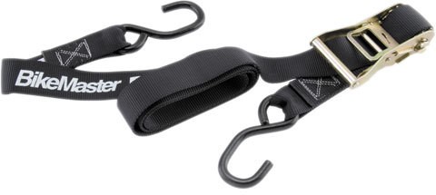 BikeMaster Ratchet Tie Downs – 1.5in. x 84in. – Black Motorcycle ATV/UTV PWC