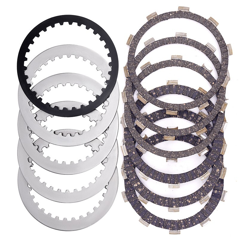 For CF-Moto 450SS CF400-6 2022 11Pcs Friction Steel Clutch Plates Kit