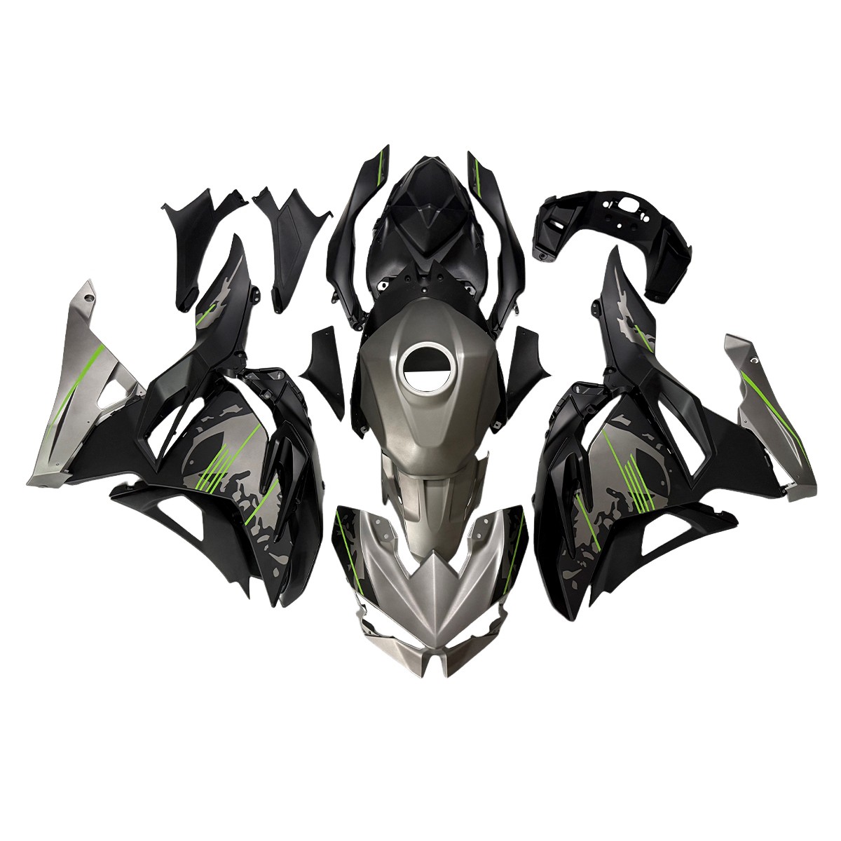 Plastics Fairings Set For Kawasaki Ninja 500 2024 2025 EX500 24 25 ABS Bodywork