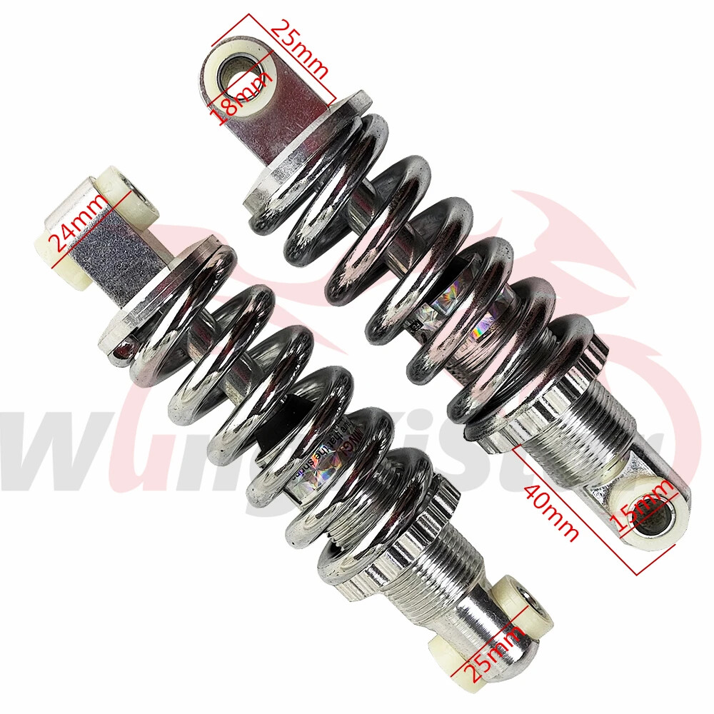 Scooter Motorcycle Suspension Shock 125mm 450LBS Bicycle Shocker Spring Absorber