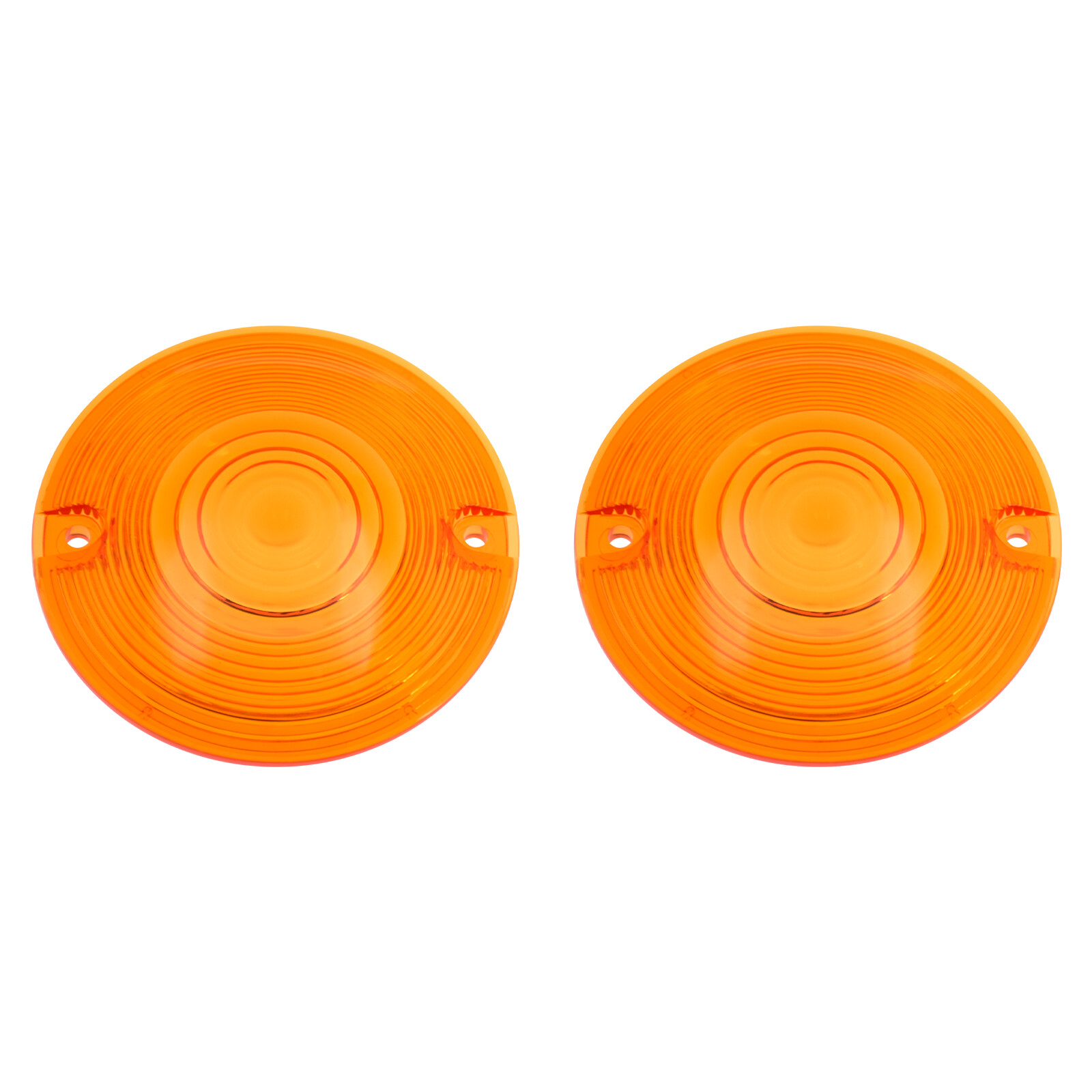 Amber Yellow Turn Signal Light Lens Cover For Harley Heritage Softail 1986-2023