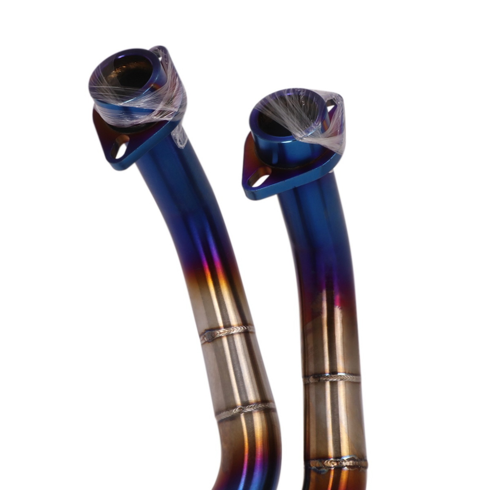For Honda CBR500R CB500X/F 2013-2023 Full Exhaust System Header Link Pipe Blue