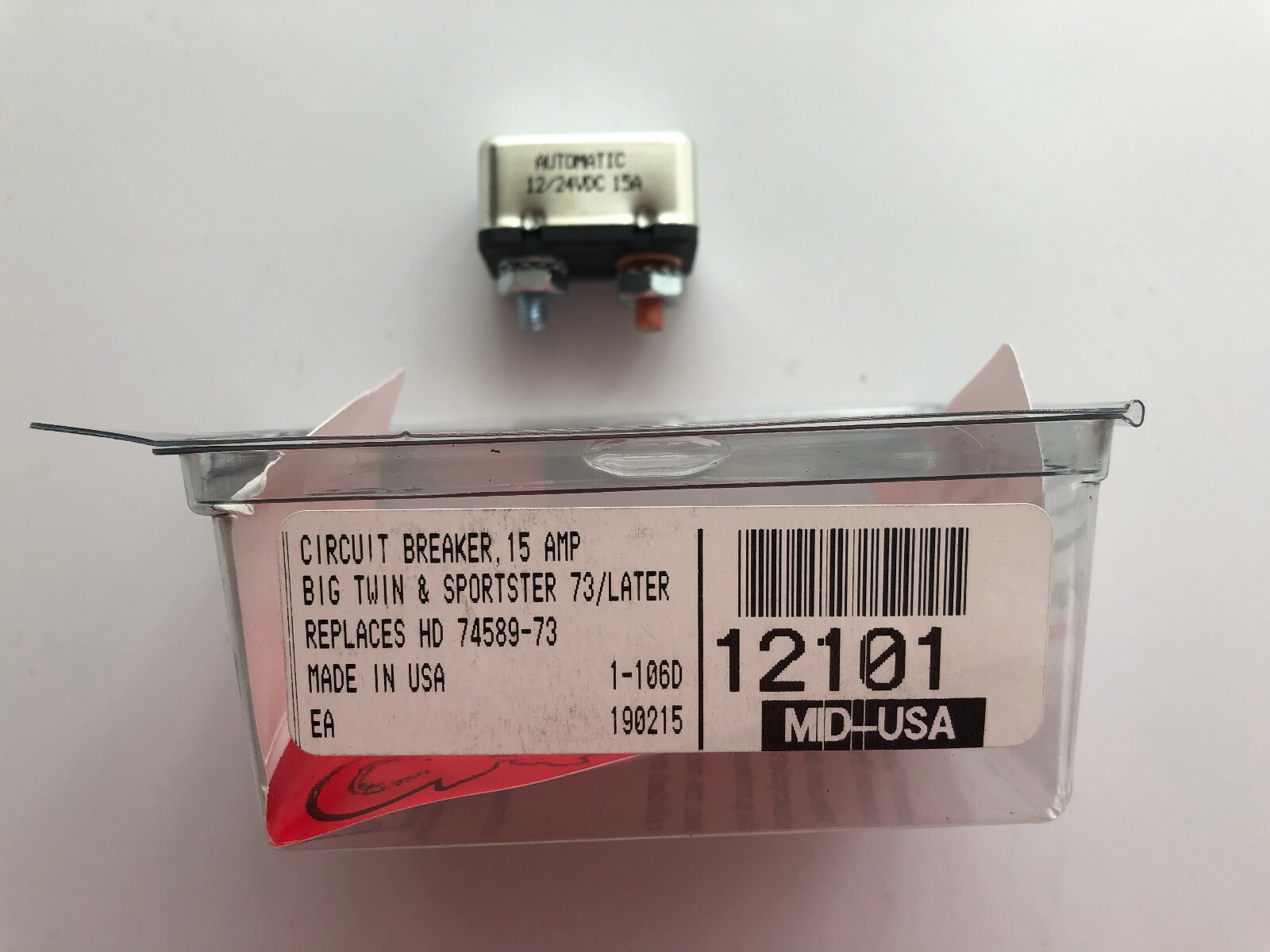 15 amp circuit breaker SPORTSTER BIG TWIN 73/L 74589-73