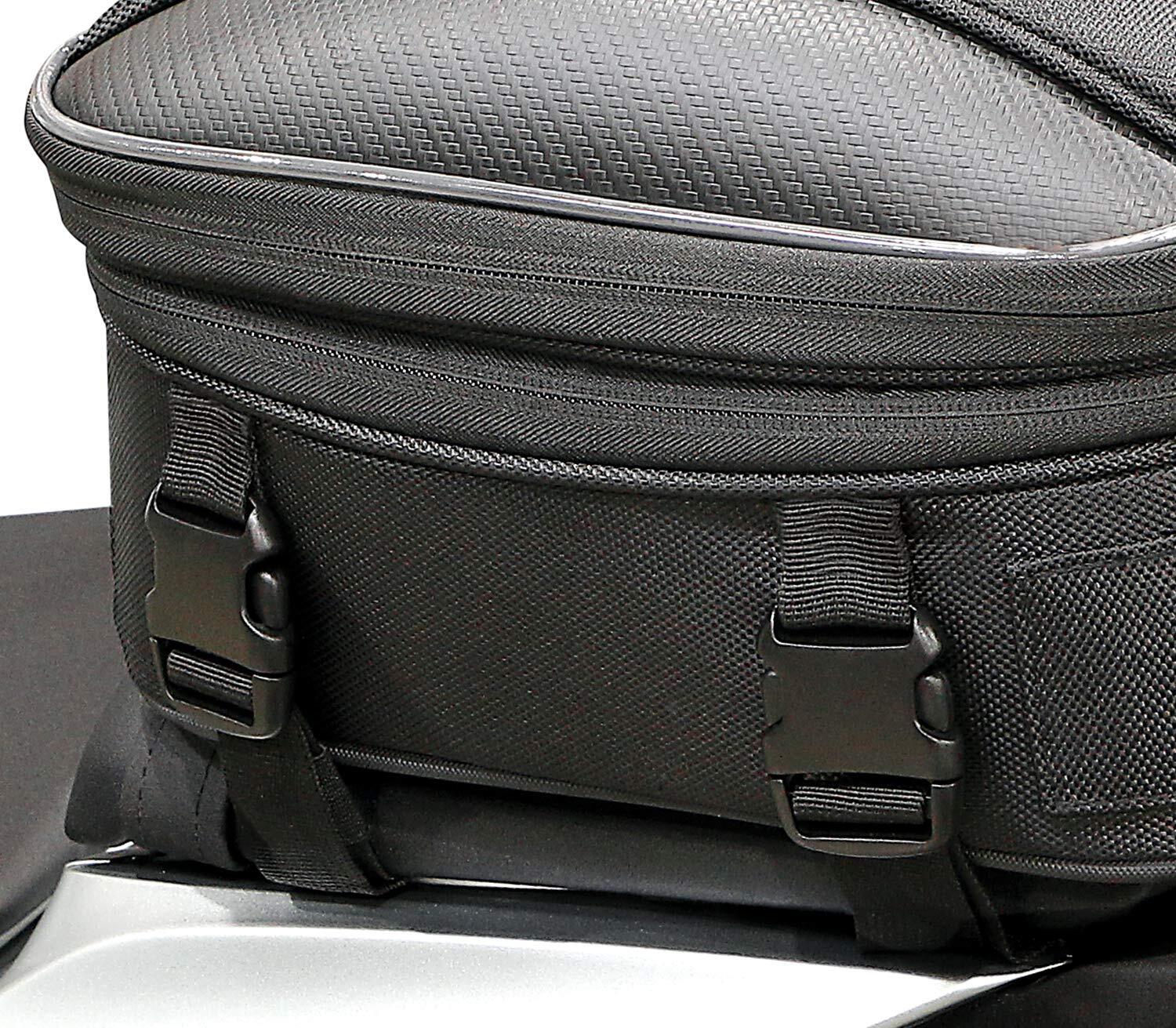 Nelson Rigg CL-1060-ST2 Black Commuter Tour Motorcycle Tail Bag