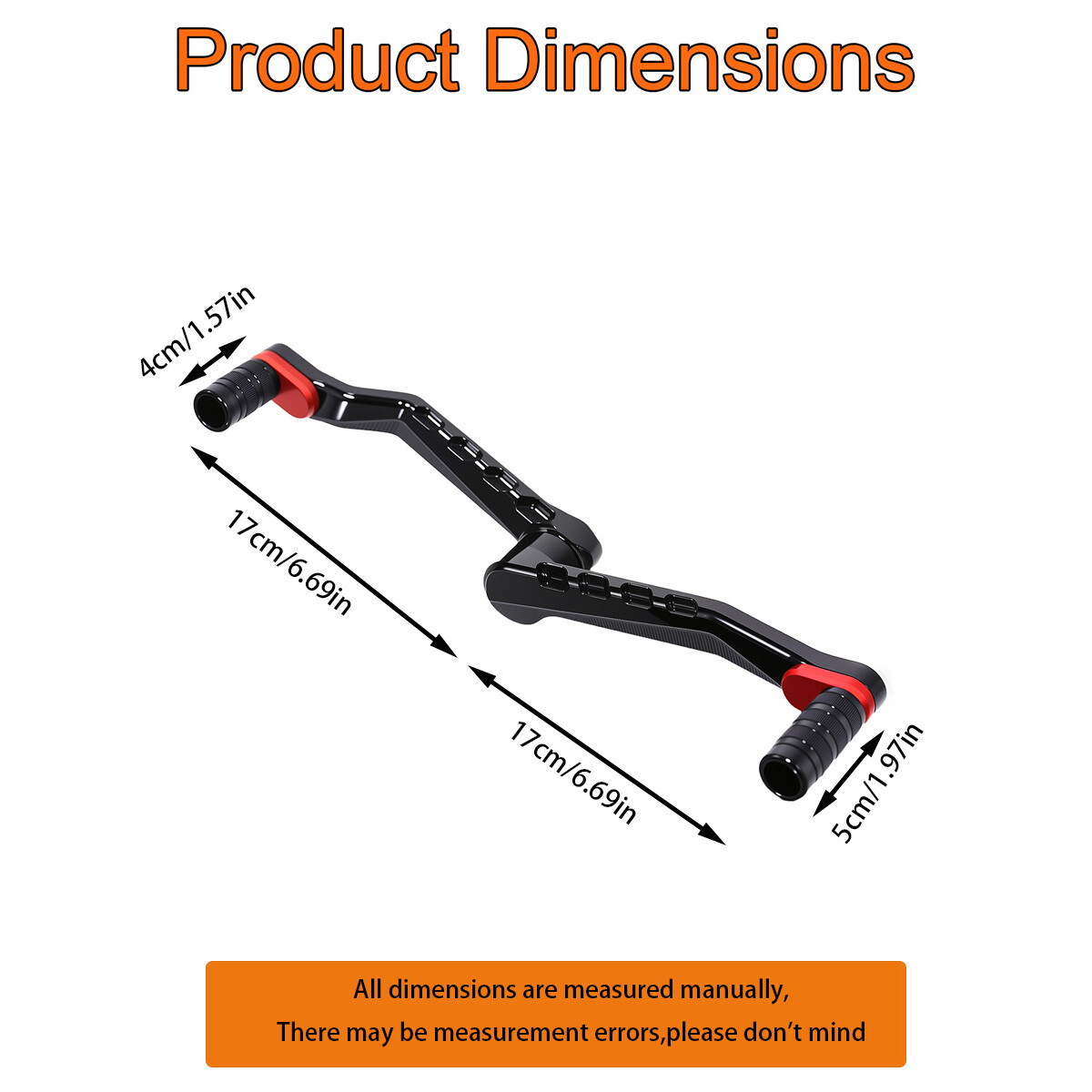 Black Red Footboard Footpeg Shifter Brake Lever Kits For Harley Touring 117 121