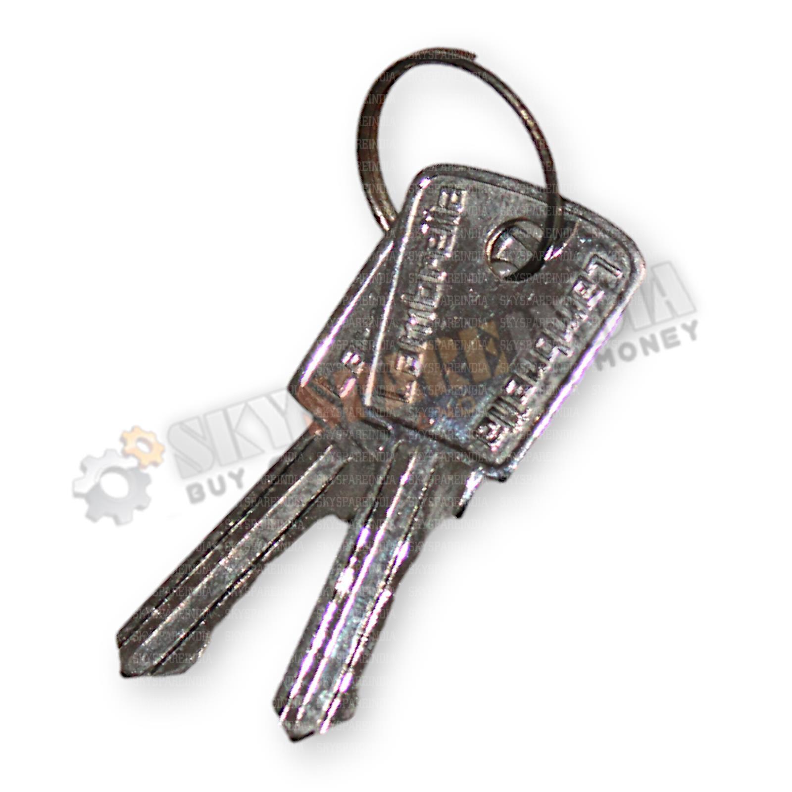 Petrol Fuel Tank Cap Outer Flap Cover For Lambretta GP Chrome With 2 Key