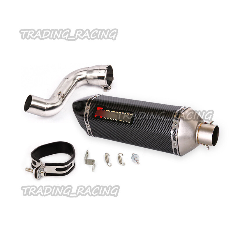 Slip On Exhaust System Muffler DB Killer Mid Pipe For Honda CBR1000RR 2008-2016
