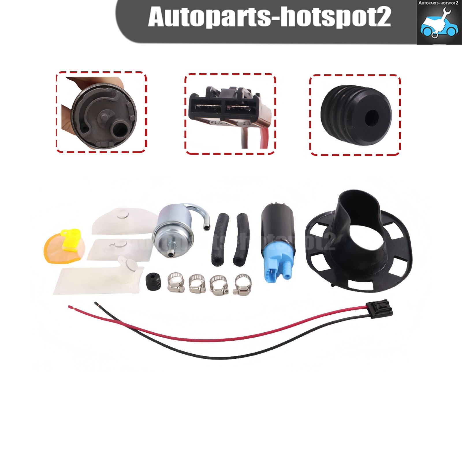 Fuel Pump Strainer Tank Seal Assembly Fits 2001-2006 Honda CBR600F4i Part