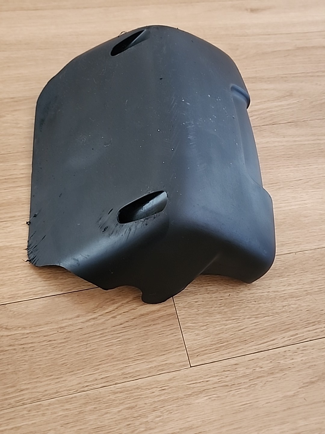 H -D 26800077 Matte Black Water Pump Cover Used will Show Scratches As Is