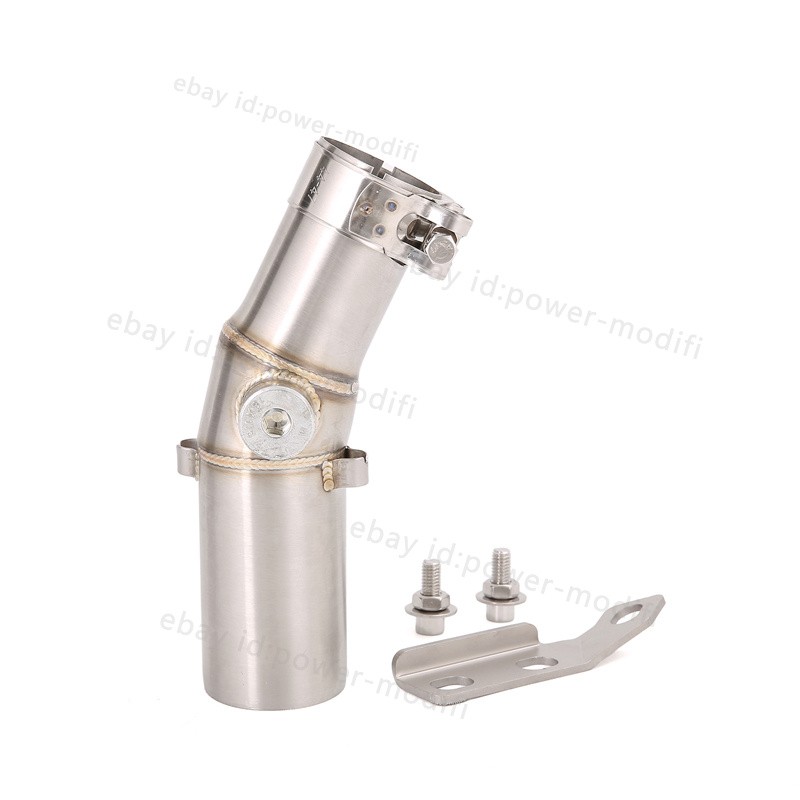 For Kawasaki Ninja 650R EX650 2006-2011 Exhaust Mid Pipe Slip On Muffler ER6N F