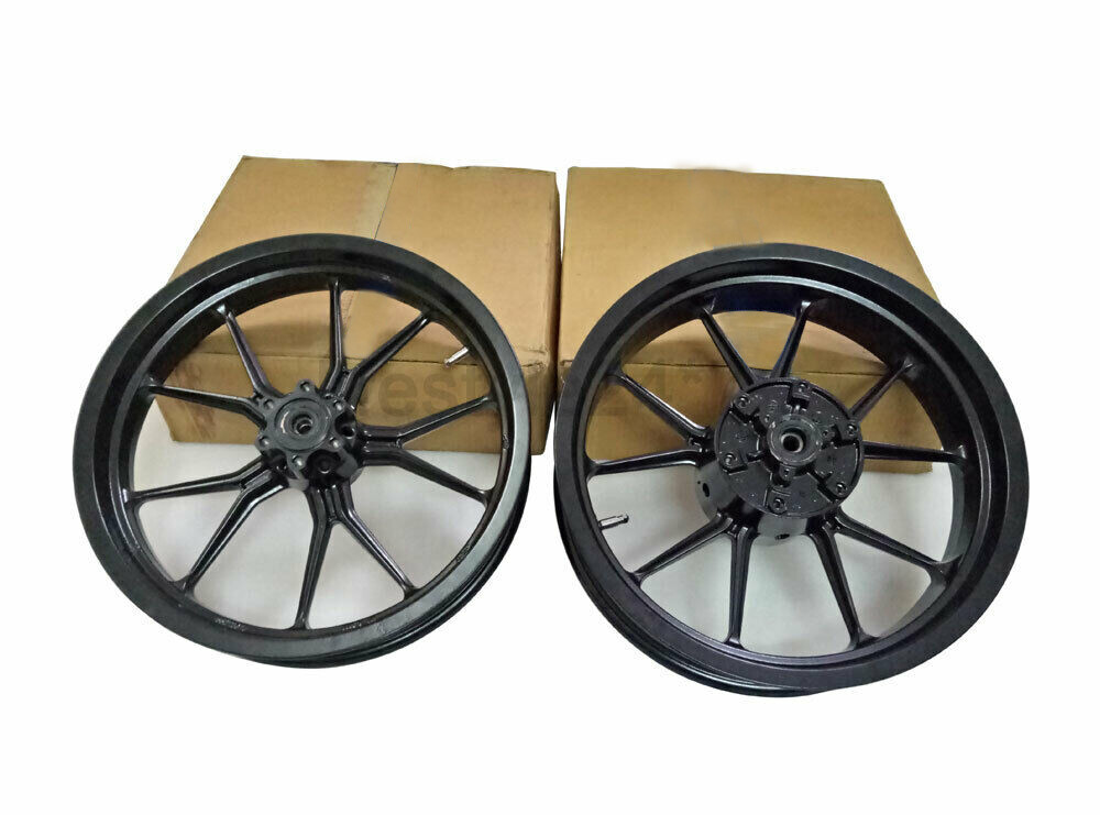 Use For KTM RC 390 Racing Bike Front and Rear Wheel Rim Black 2013 To 2016