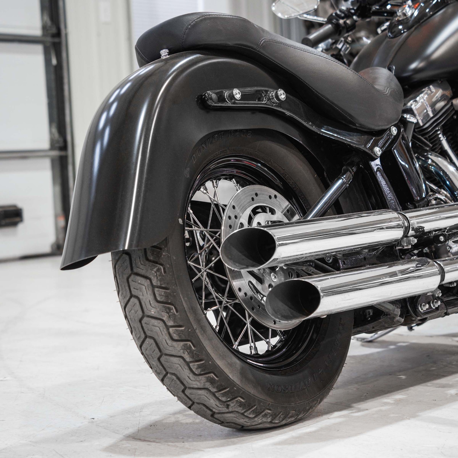 Klock Werks Smooth Benchmark Rear Fender KWF-02-0369 Softail Slim