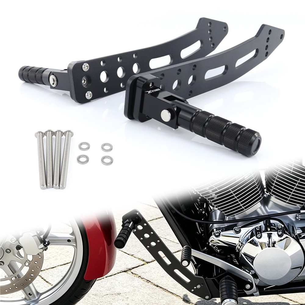 Fit For Honda VT1300CX Fury 2010-2024 Adjustable Rider Highway Footpeg Mount