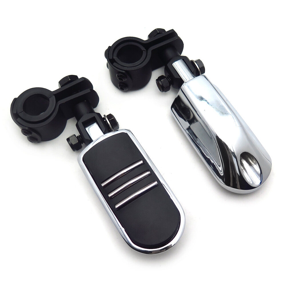 High Quality Billet Aluminum Motorcycle 1 Pair Of Streamliner 1″ 1-1/4″ Foot Peg