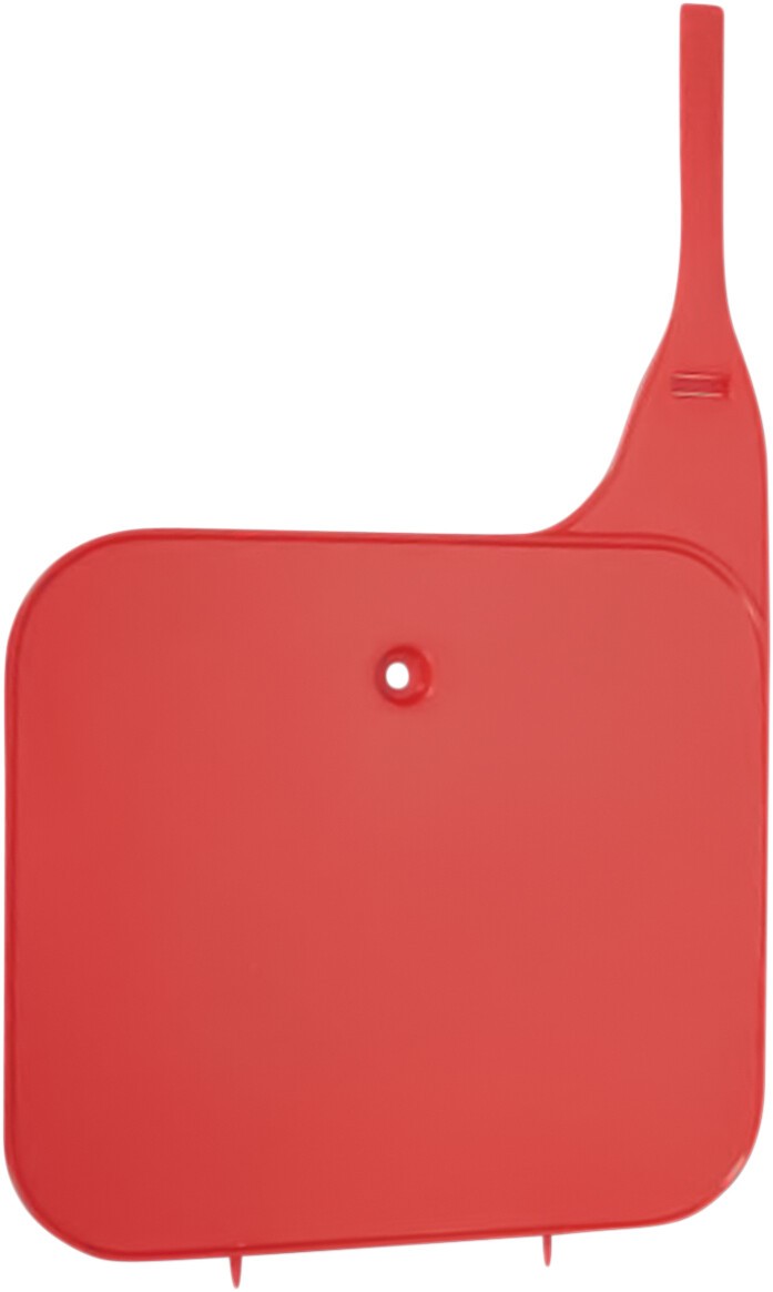UFO Plastics Front Number Plate Red Honda CR 83-89 HO02607061