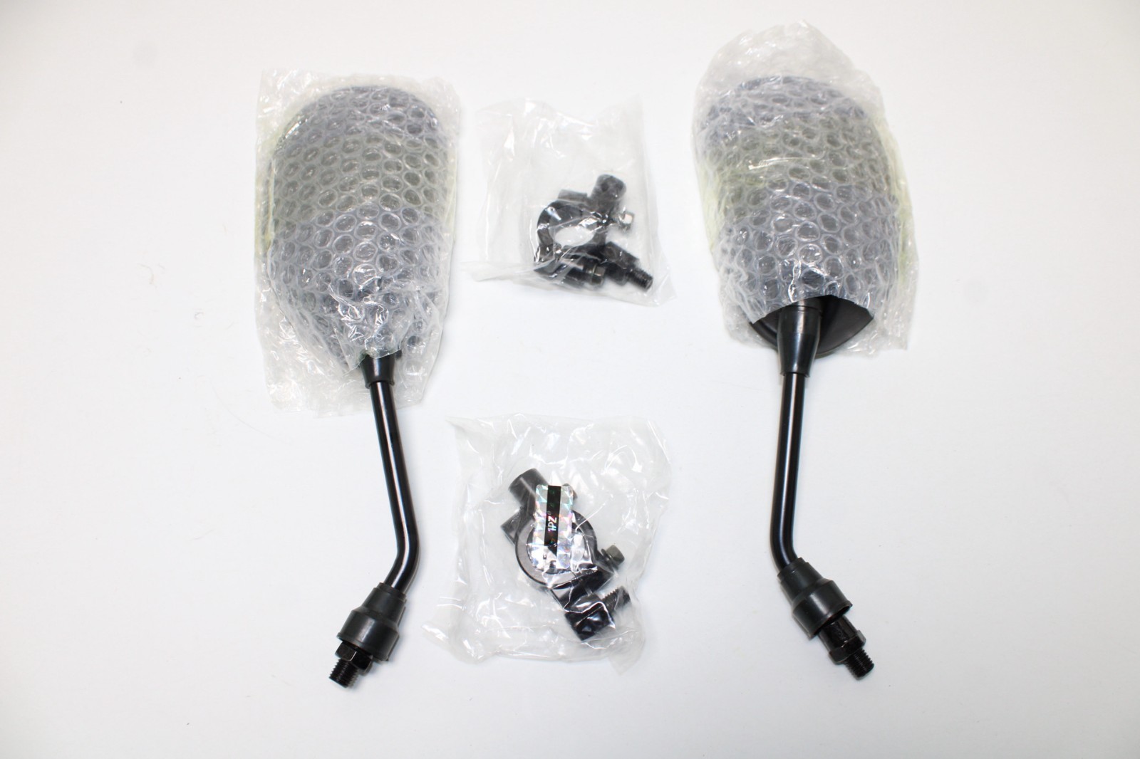 1PZ Universal Side Mirrors MM3-001 7/8″ 22mm clamps Motorcycle ATV Scooter
