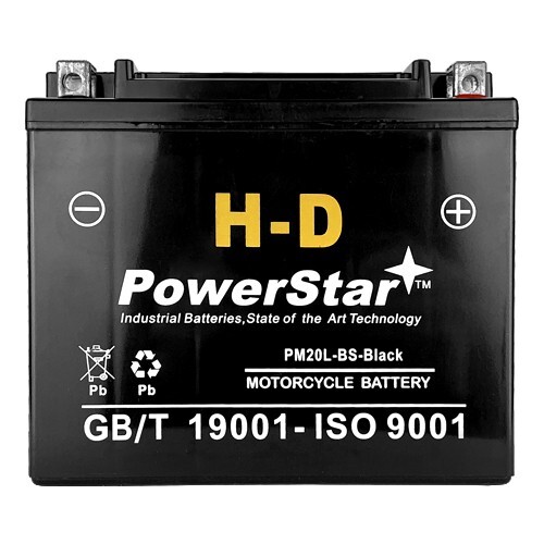 GTX20LBS Sealed Battery Replaces YUASA YTX20L-BS YTX20HL-BS – 3 Year Warranty