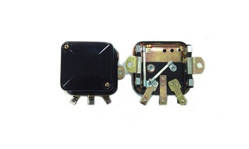 Black 6 Volt Mechanical Regulator for Harley FL 1947-1963 Panhead 74510-47A