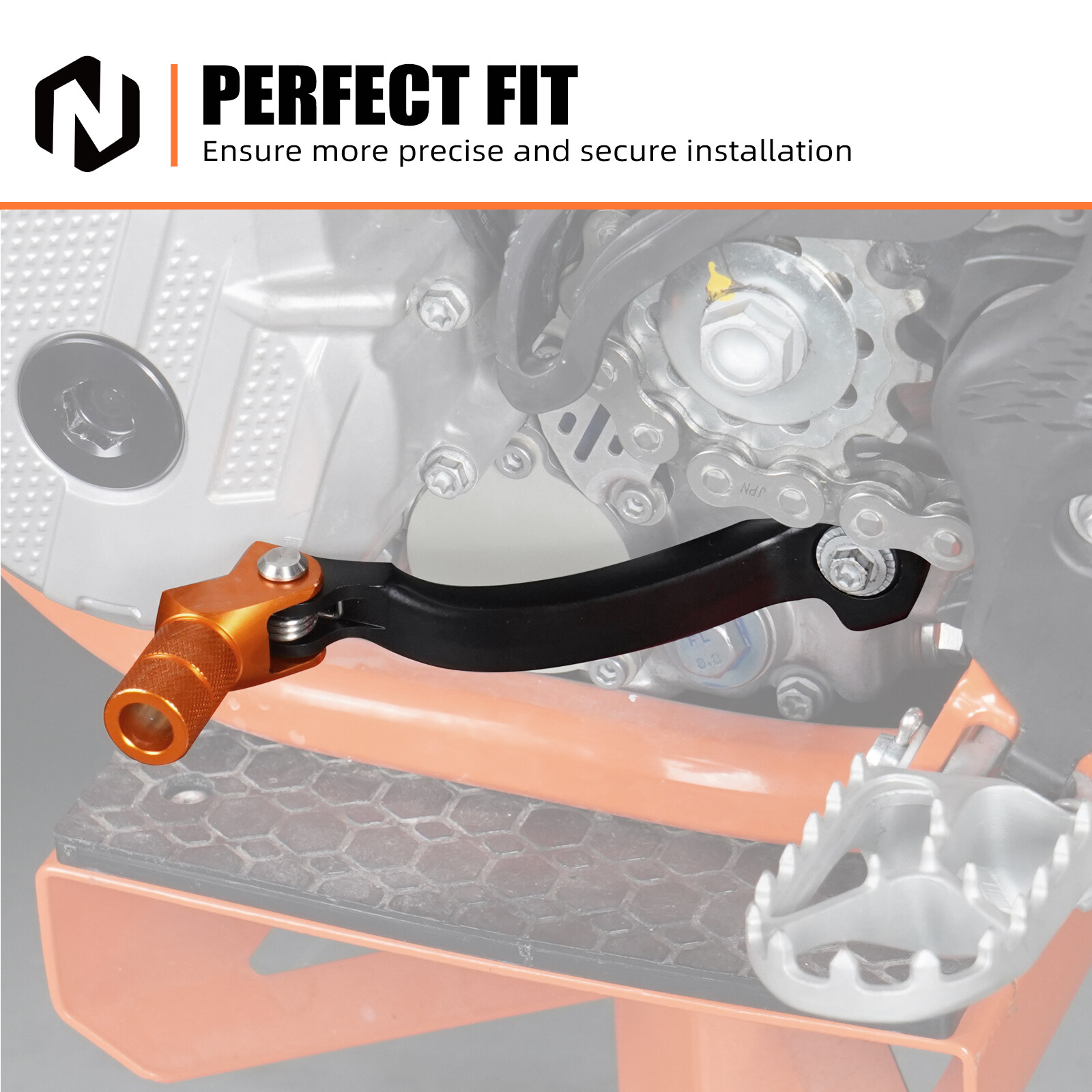 NICECNC Forged Gear Shift Shifter Lever For KTM 125-500 SX/SXF/XC/XCF/XCW 04-23