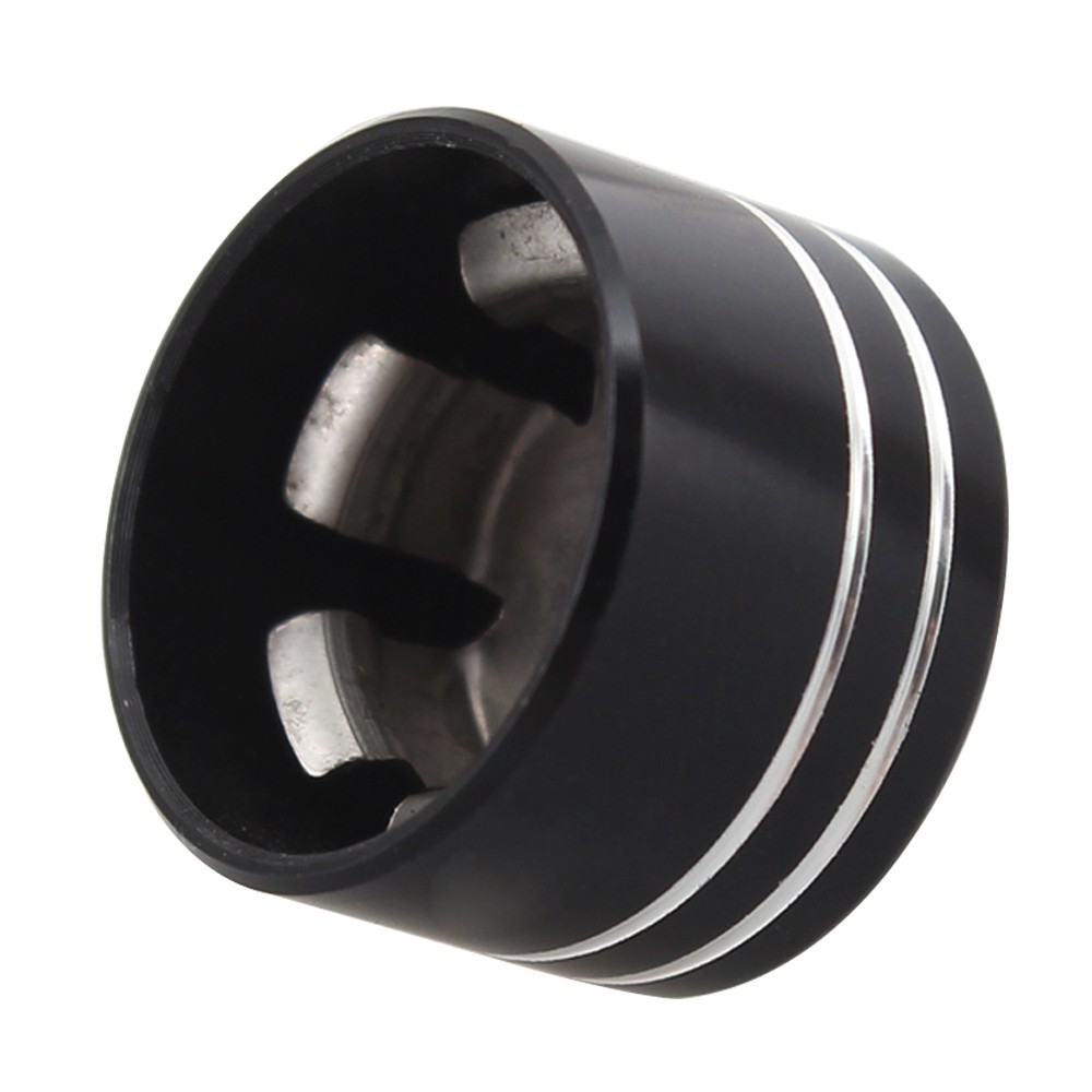 10x Black Bolt Caps Screw Topper Nut Protector Covers Hats Fit For Harley Honda