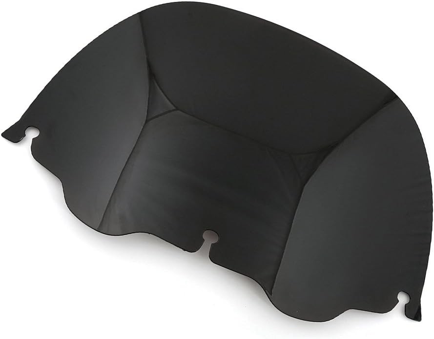 13″ Wave Windshield Windscreen For Electra Glide FLHT FLHX 1996-2013 (Black)