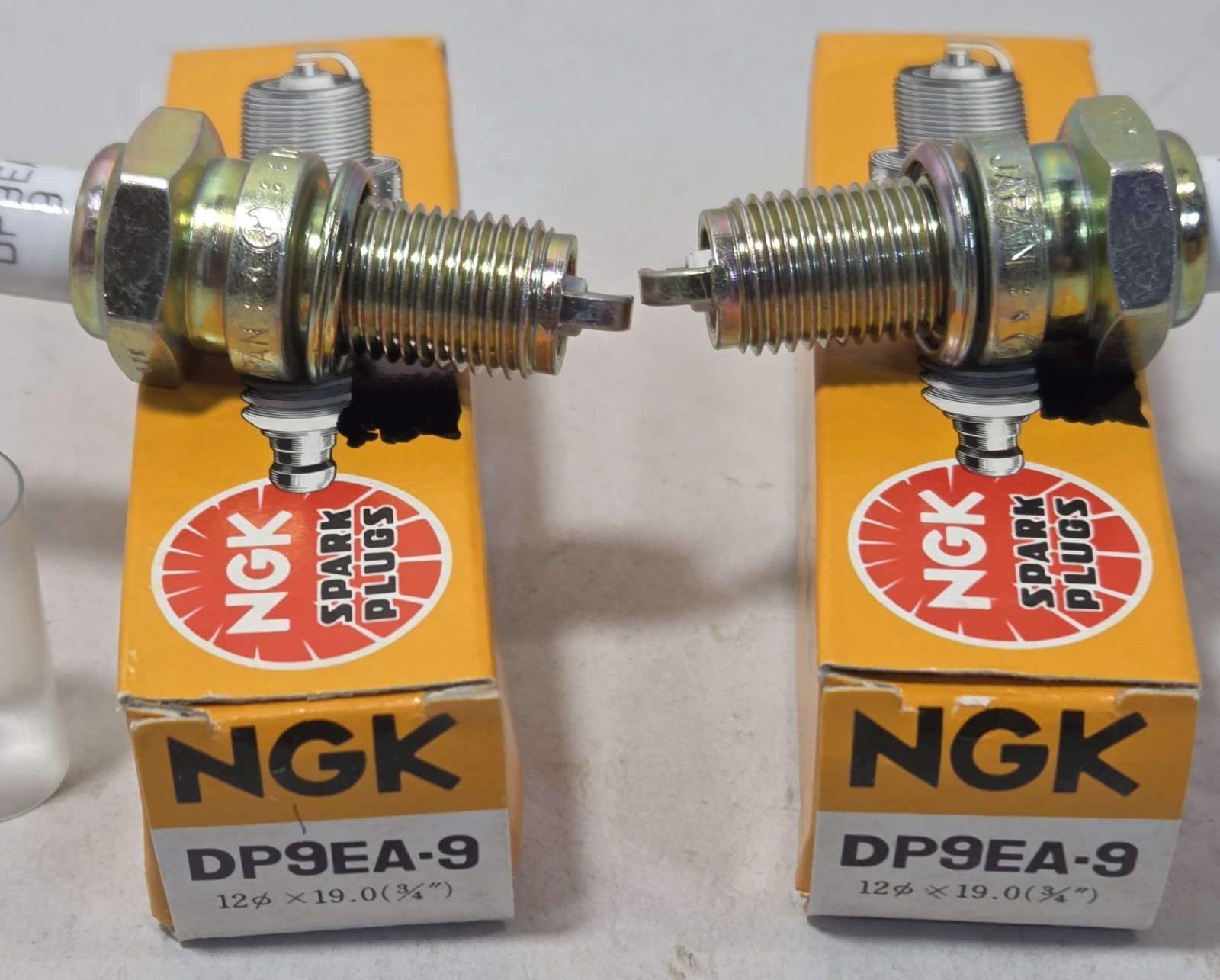 2 NEW Genuine NGK DP9EA-9 Factory Honda Motorcycle Spark Plug OEM 98069-59911