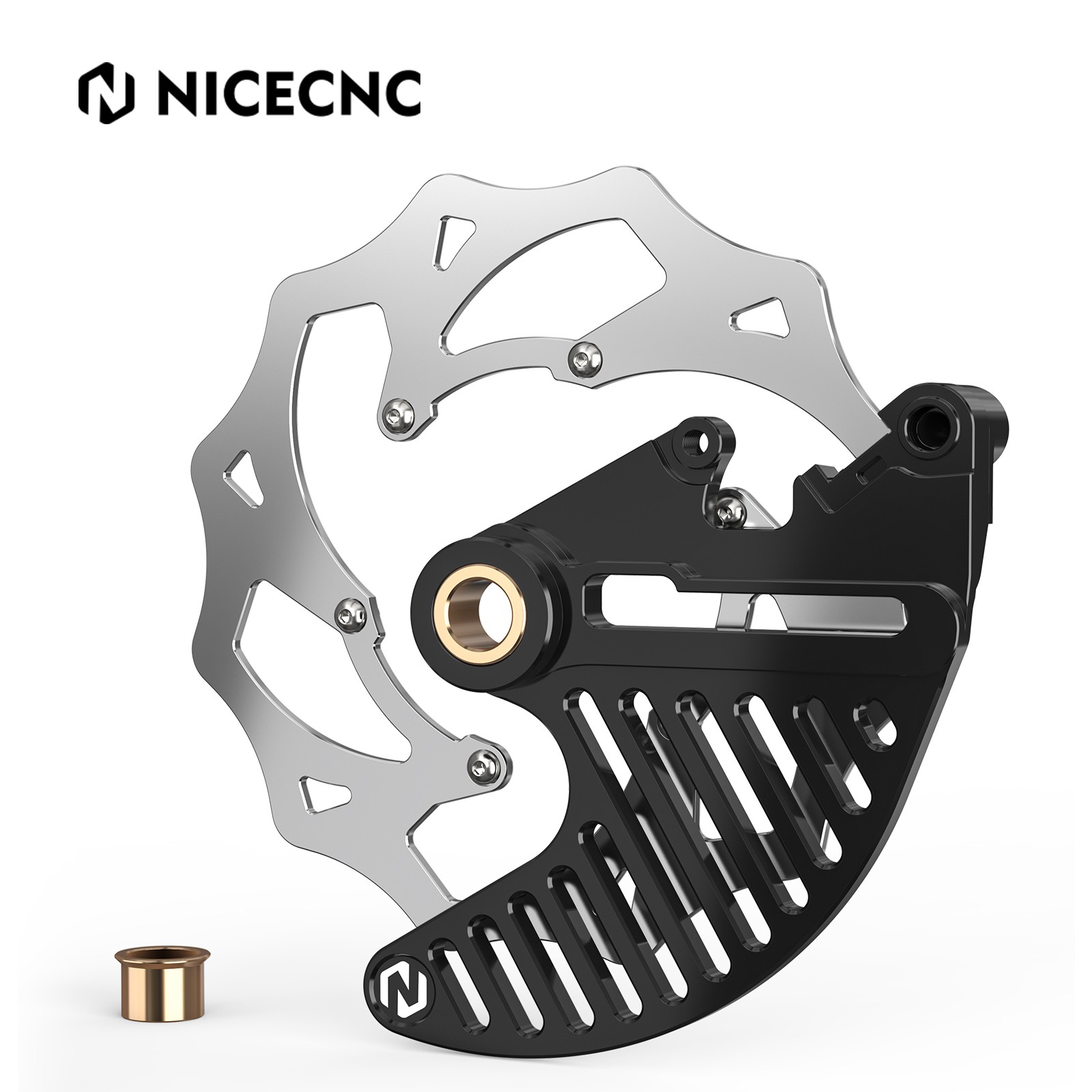 240mm Oversize Rear Brake Rotor Brake Disc Guard For Stark Varg EX MX 2024-2025