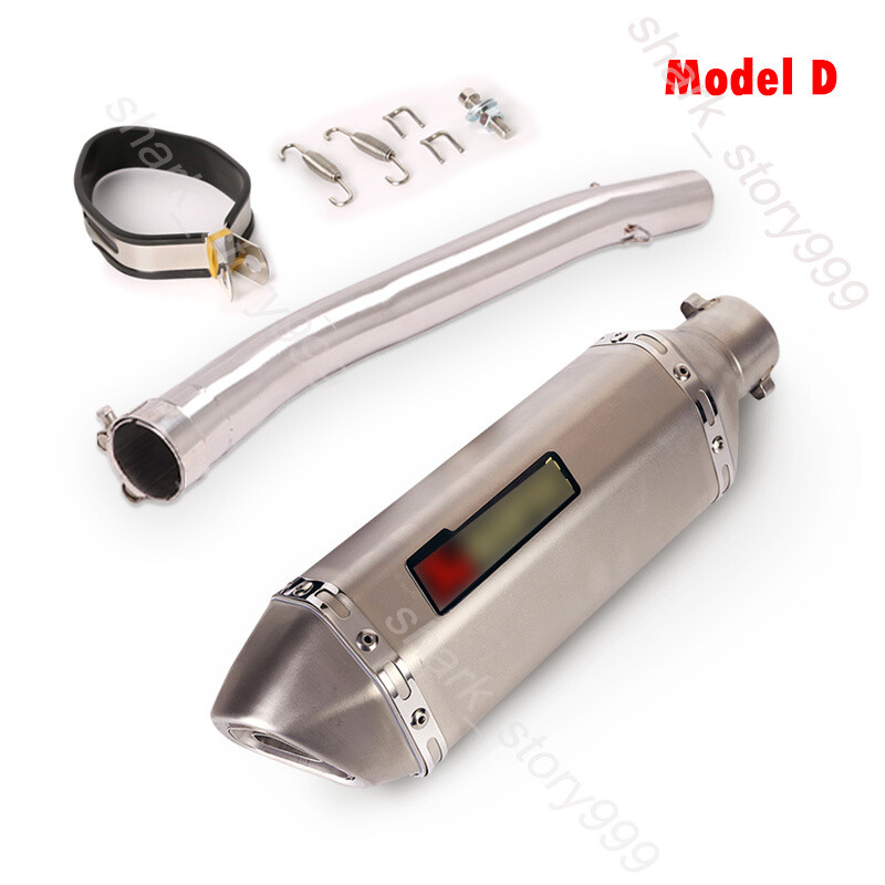 Slip On For Honda CBR600 F4i 2001-2007 Exhaust Mid Pipe 51mm Muffler DB Killer