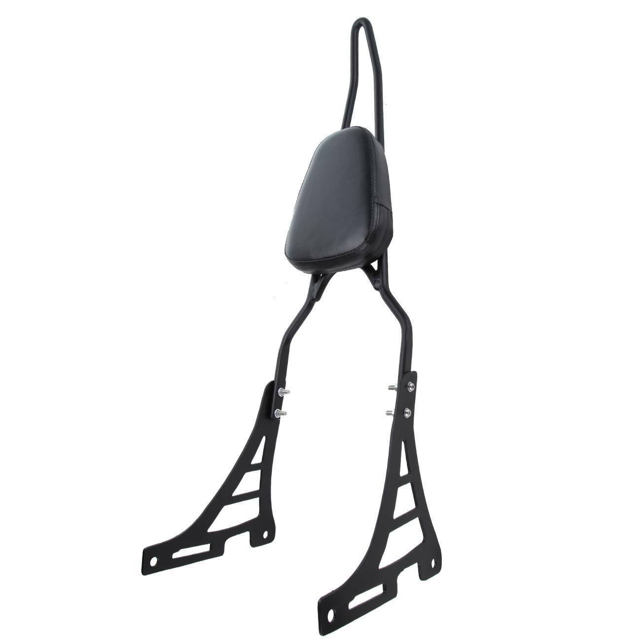Passenger Backrest Sissy Bar w/ Pad Fit For Harley Sportster XL883 XL1200 2004+