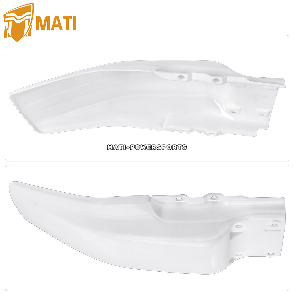 White Rear Fender for Honda XR80 R XR100 R Mud Guard 1985-2000 XR80R XR100R