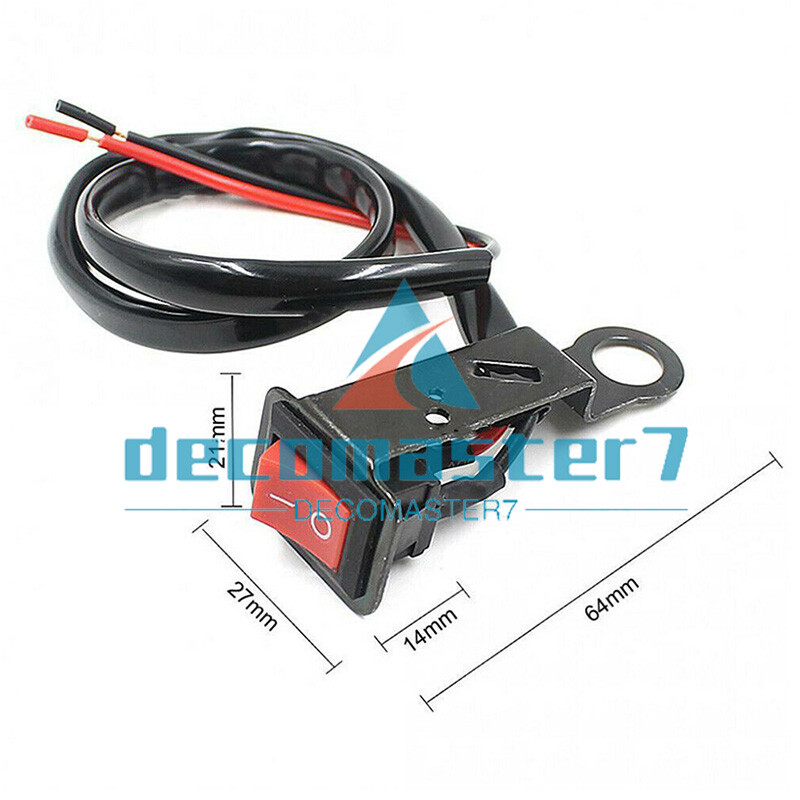 Motorcycle Waterproof On Off Button Switch Headlight Handlebar Switch DC12V~24V